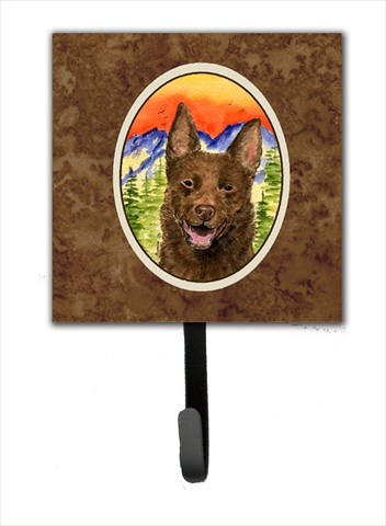 Australian Kelpie Leash Holder Or Key Hook