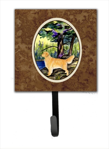 Golden Retriever Leash Holder Or Key Hook
