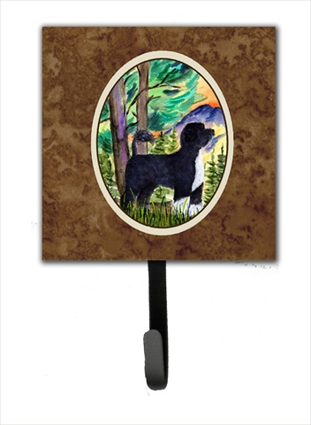 Portuguese Water Dog Leash Holder Or Key Hook