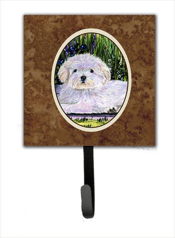Coton De Tulear Leash Holder Or Key Hook