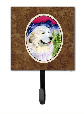 Great Pyrenees Leash Holder Or Key Hook
