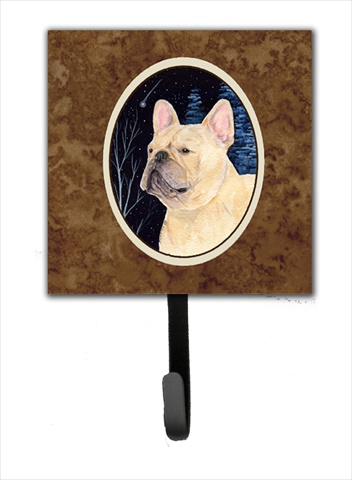 Starry Night French Bulldog Leash Holder Or Key Hook