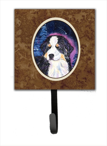 Starry Night Bernese Mountain Dog Leash Holder Or Key Hook