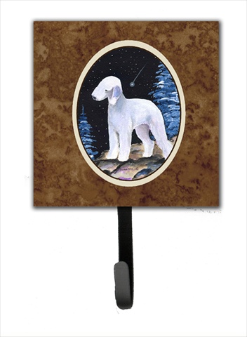 Starry Night Bedlington Terrier Leash Holder Or Key Hook