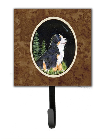 Starry Night Bernese Mountain Dog Leash Holder Or Key Hook