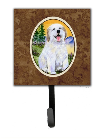 Great Pyrenees Leash Holder Or Key Hook