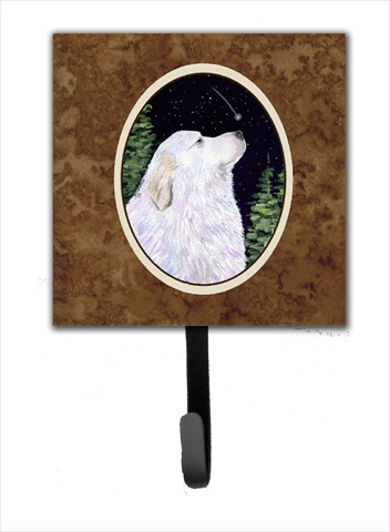 SS8470SH4 Starry Night Great Pyrenees Leash Holder Or Key Hook