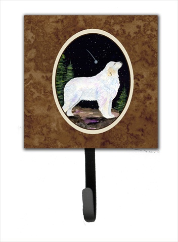 Starry Night Great Pyrenees Leash Holder Or Key Hook