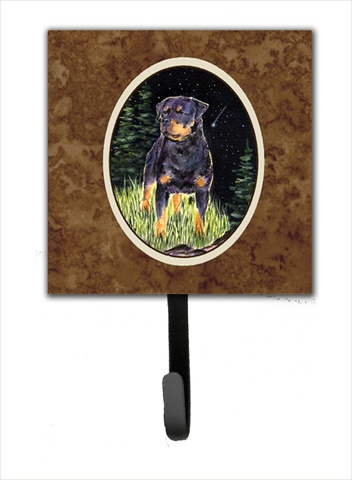Starry Night Rottweiler Leash Holder Or Key Hook