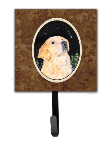 Starry Night Golden Retriever Leash Holder Or Key Hook