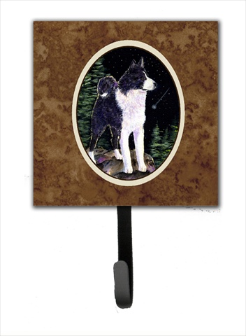 Starry Night Karelian Bear Dog Leash Holder Or Key Hook