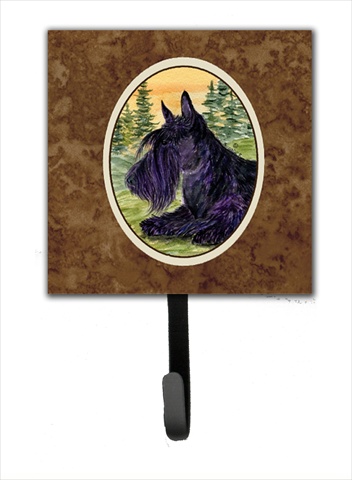 Scottish Terrier Leash Holder Or Key Hook