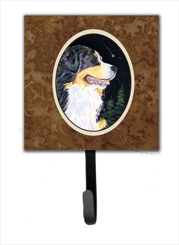Starry Night Bernese Mountain Dog Leash Holder Or Key Hook