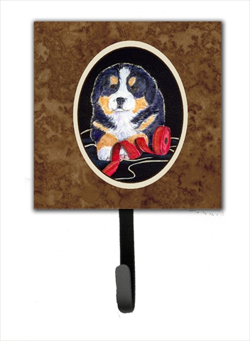 4.25 x 6 in. Bernese Mountain Dog Leash Or Key Hook