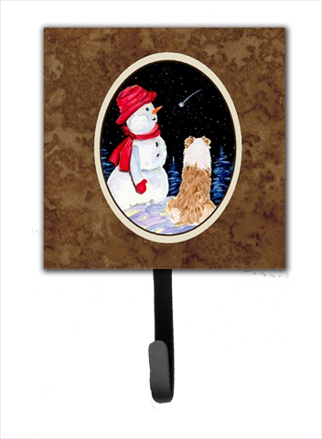 4.25 x 6 in. Australian Shepherd Leash Or Key Hook
