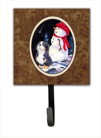 4.25 x 6 in. Bernese Mountain Dog Leash Or Key Hook