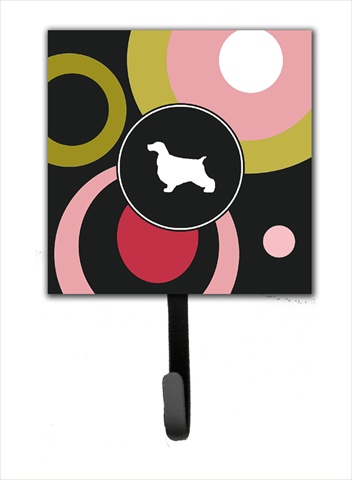 4.25 x 6 in. Cocker Spaniel Leash Or Key Hook