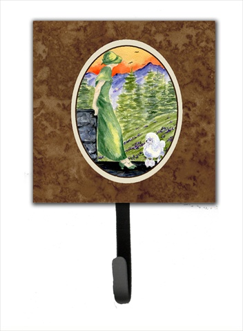 4.25 x 6 in. Poodle Leash Or Key Hook