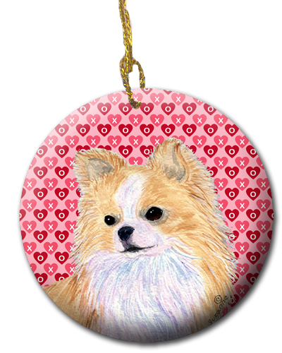 Picture of Carolines Treasures SS4473CO1 2.81 x 2.81 in. Chihuahua Ceramic Ornament