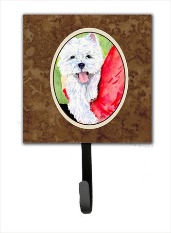 4.25 x 6 in. Westie Leash Or Key Hook