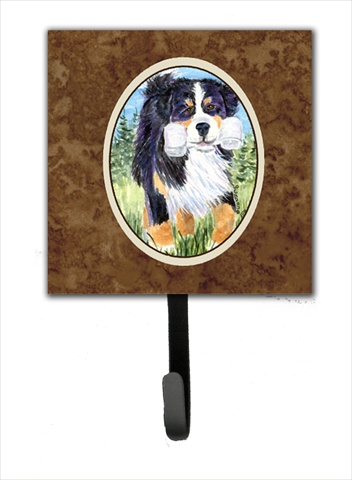 4.25 x 6 in. Bernese Mountain Dog Leash Or Key Hook