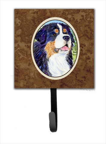 4.25 x 6 in. Bernese Mountain Dog Leash Or Key Hook