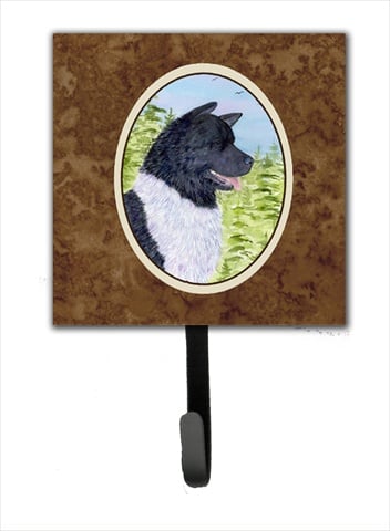 4.25 x 6 in. Akita Leash Or Key Hook