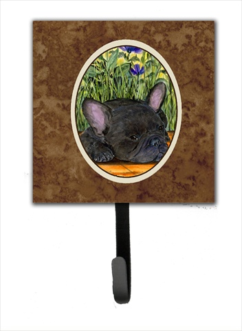 4.25 x 6 in. French Bulldog Leash Or Key Hook