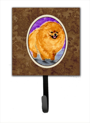 4.25 x 6 in. Pomeranian Leash Or Key Hook