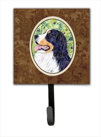 4.25 x 6 in. Bernese Mountain Dog Leash Or Key Hook