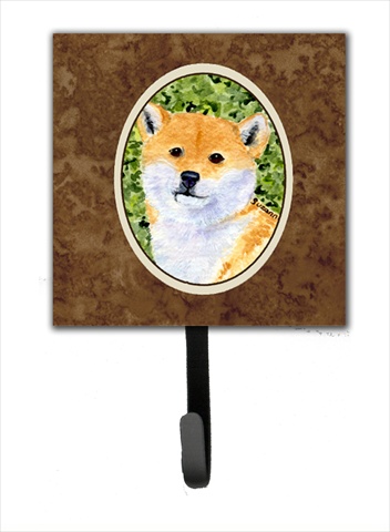 4.25 x 6 in. Shiba Inu Leash Or Key Hook