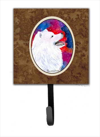 4.25 x 6 in. Samoyed Leash Or Key Hook