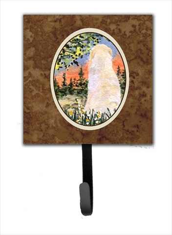 4.25 x 6 in. Golden Retriever Leash Or Key Hook