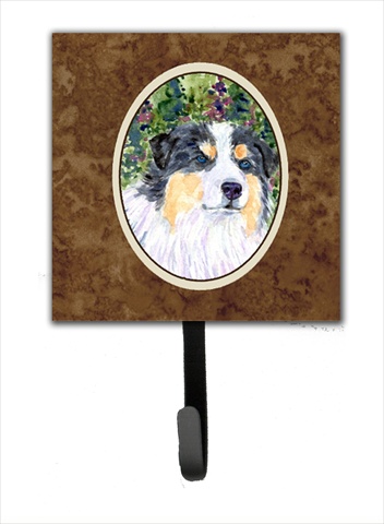 4.25 x 6 in. Australian Shepherd Leash Or Key Hook