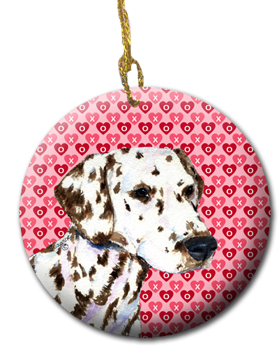 Picture of Carolines Treasures SS4469CO1 2.81 x 2.81 in. Dalmatian Ceramic Ornament