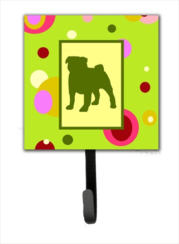 4.25 x 6 in. Pug Leash Or Key Hook