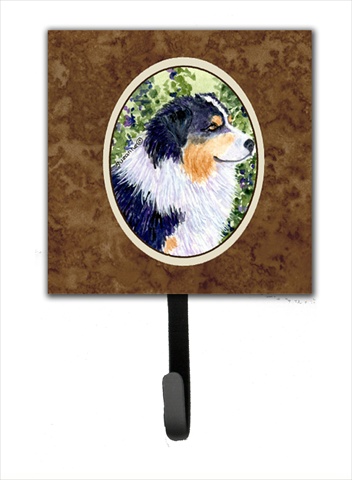 4.25 x 6 in. Australian Shepherd Leash Or Key Hook
