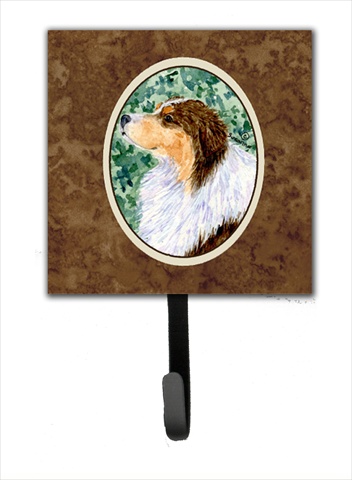 4.25 x 6 in. Australian Shepherd Leash Or Key Hook