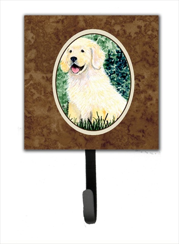 4.25 x 6 in. Golden Retriever Leash Or Key Hook