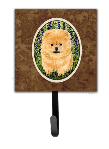 4.25 x 6 in. Pomeranian Leash Or Key Hook