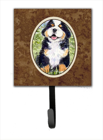 4.25 x 6 in. Bernese Mountain Dog Leash Or Key Hook