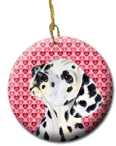 Picture of Carolines Treasures SS4492CO1 2.81 x 2.81 in. Dalmatian Ceramic Ornament