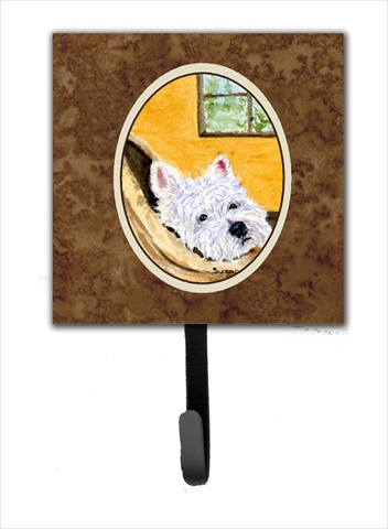 4.25 x 6 in. Westie Leash Or Key Hook