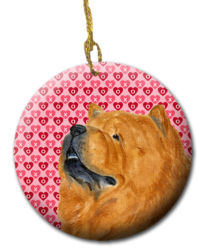Picture of Carolines Treasures SS4502CO1 2.81 x 2.81 in. Chow Chow Ceramic Ornament