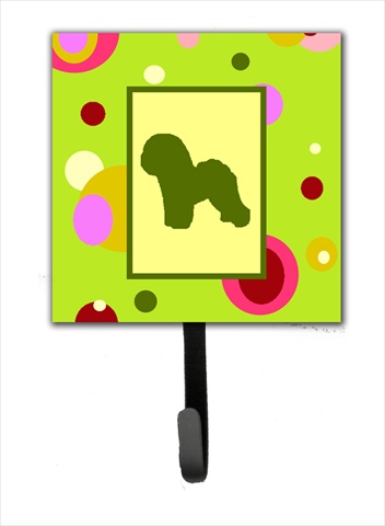 4.25 x 6 in. Bichon Frise Leash Or Key Hook