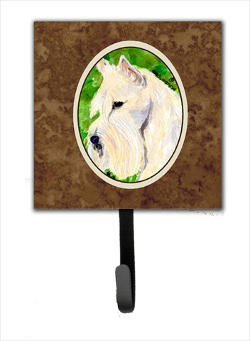 4.25 x 6 in. Scottish Terrier Leash Or Key Hook