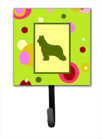4.25 x 6 in. Briard Leash Or Key Hook