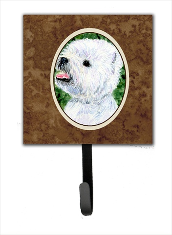 4.25 x 6 in. Westie Leash Or Key Hook