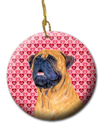 Mastiff Ceramic Ornament