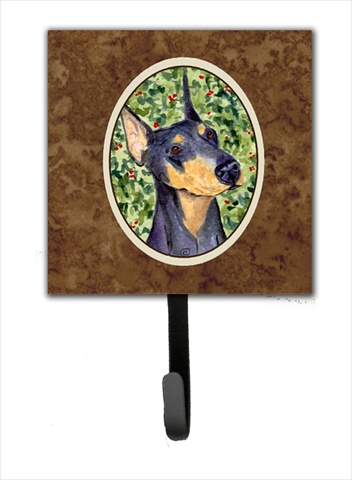 4.25 x 6 in. Doberman Leash Or Key Hook